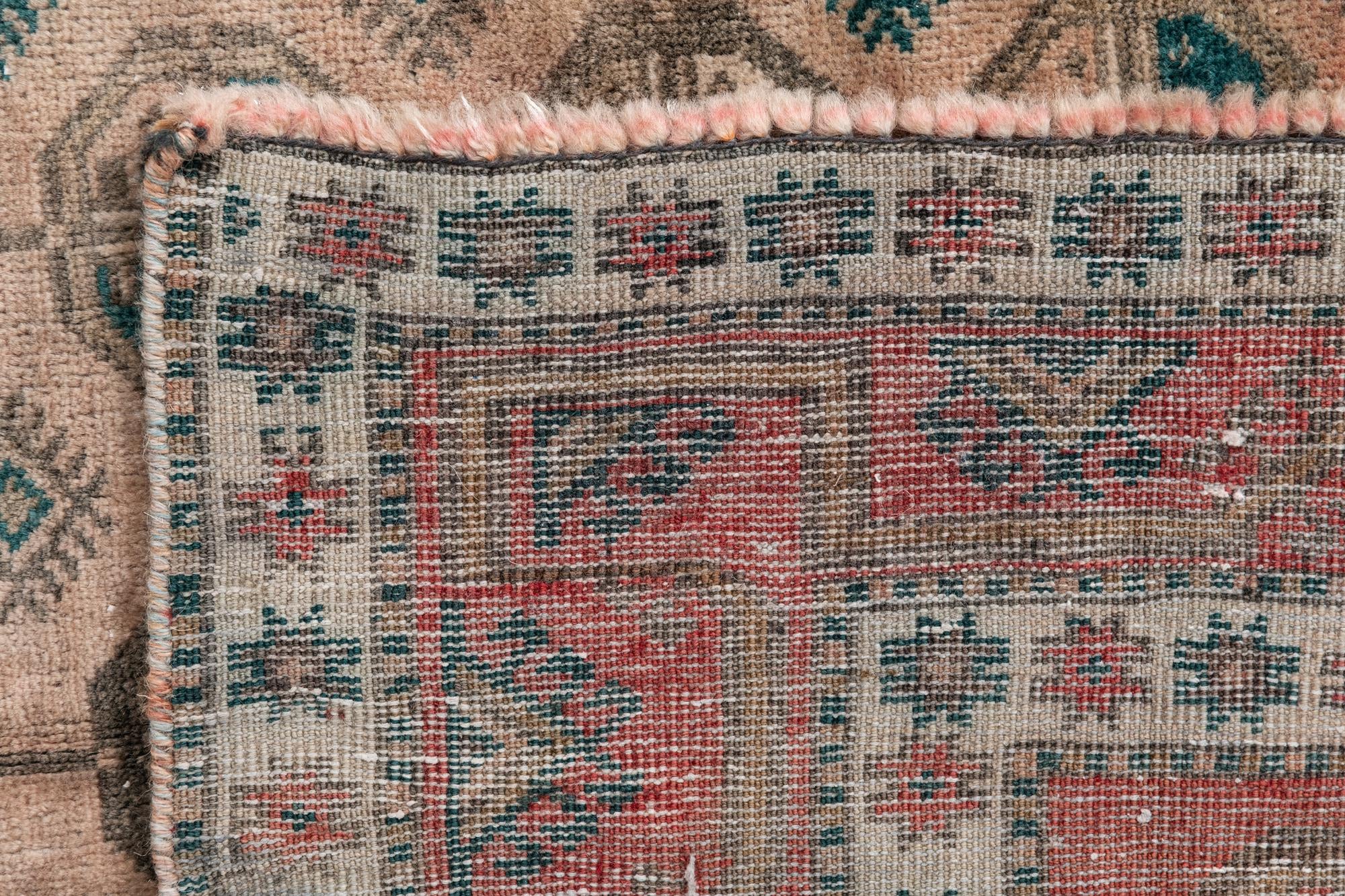 4' x 7' Hand Knotted Ultra Vintage Persian Wool Rug