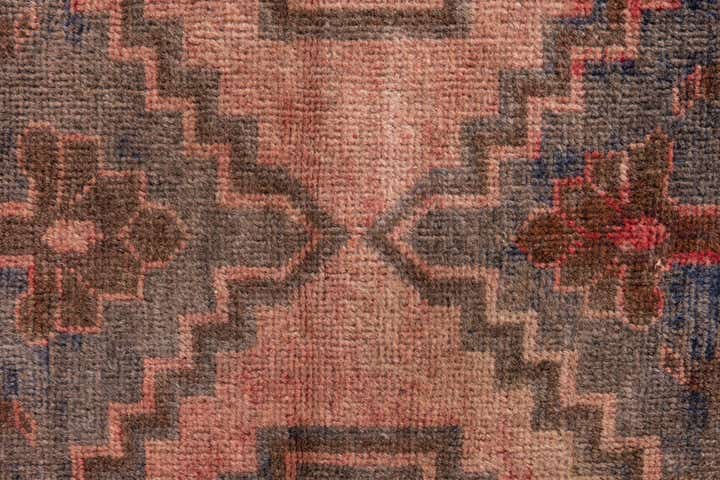 110cm x 195cm Hand Knotted Ultra Vintage Persian Wool Rug