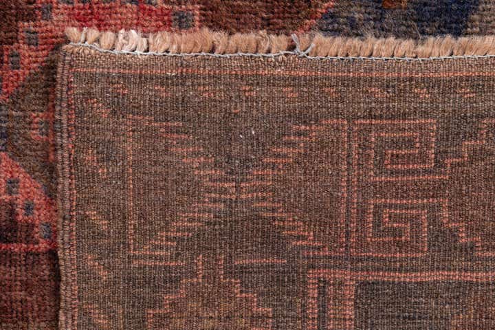 110cm x 195cm Hand Knotted Ultra Vintage Persian Wool Rug