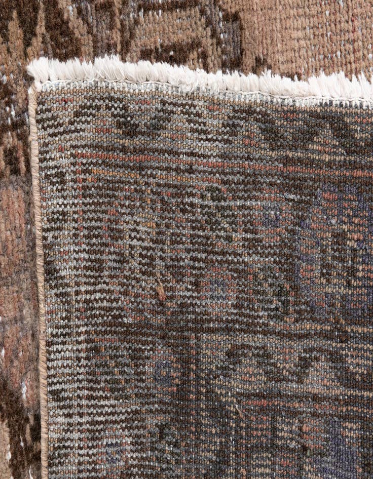 Detail image of 4' 3 x 7' 6  Hand Knotted Ultra Vintage Persian Wool Rug