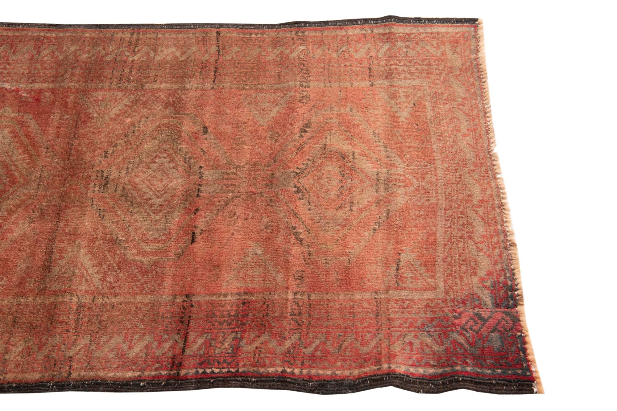 80cm x 145cm anudado a mano Ultra Vintage Alfombra Persa Lana