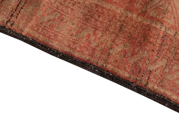 Detail image of 2' 8 x 4' 10 Hand Knotted Ultra Vintage Persian Wool Rug