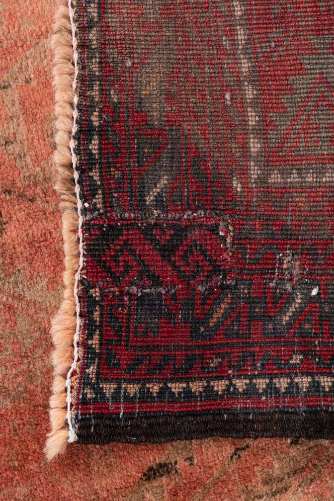 2' 8 x 4' 10 Hand Knotted Ultra Vintage Persian Wool Rug