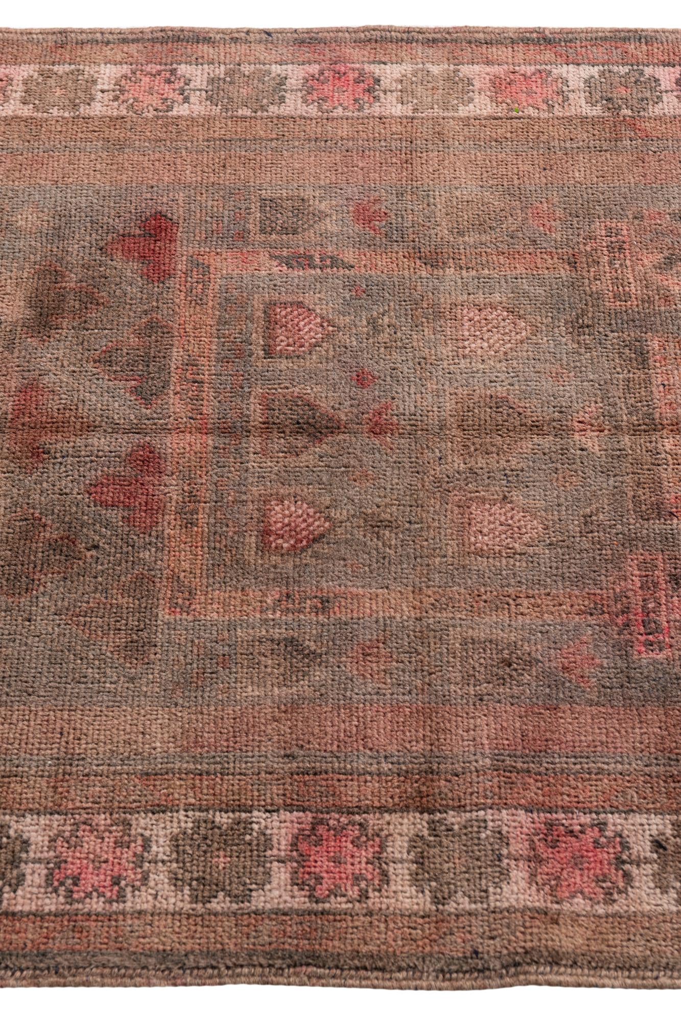 85cm x 145cm anudado a mano Ultra Vintage Alfombra Persa Lana