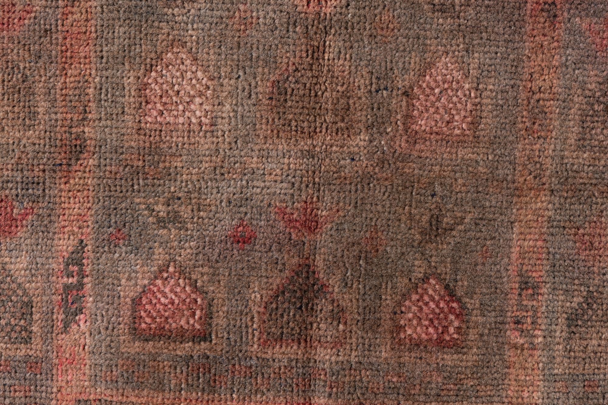 85cm x 145cm anudado a mano Ultra Vintage Alfombra Persa Lana