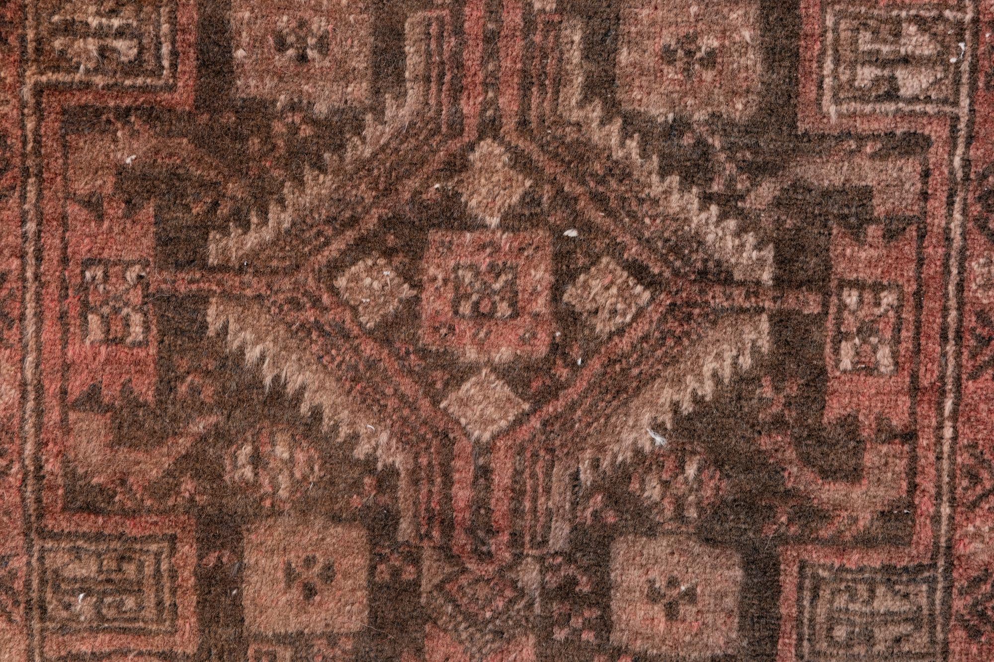 2' 9 x 5' 3 Hand Knotted Ultra Vintage Persian Wool Rug