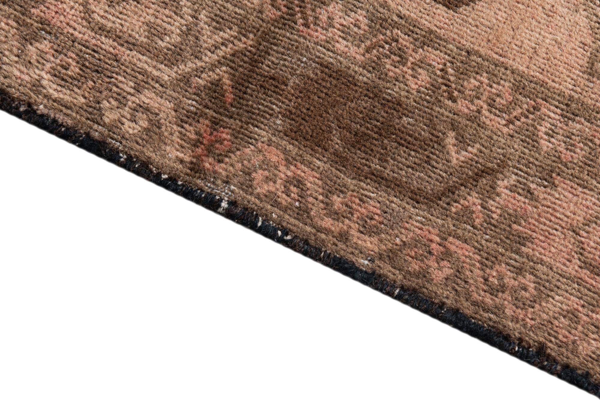 3' 6 x 6' 6 Hand Knotted Ultra Vintage Persian Wool Rug