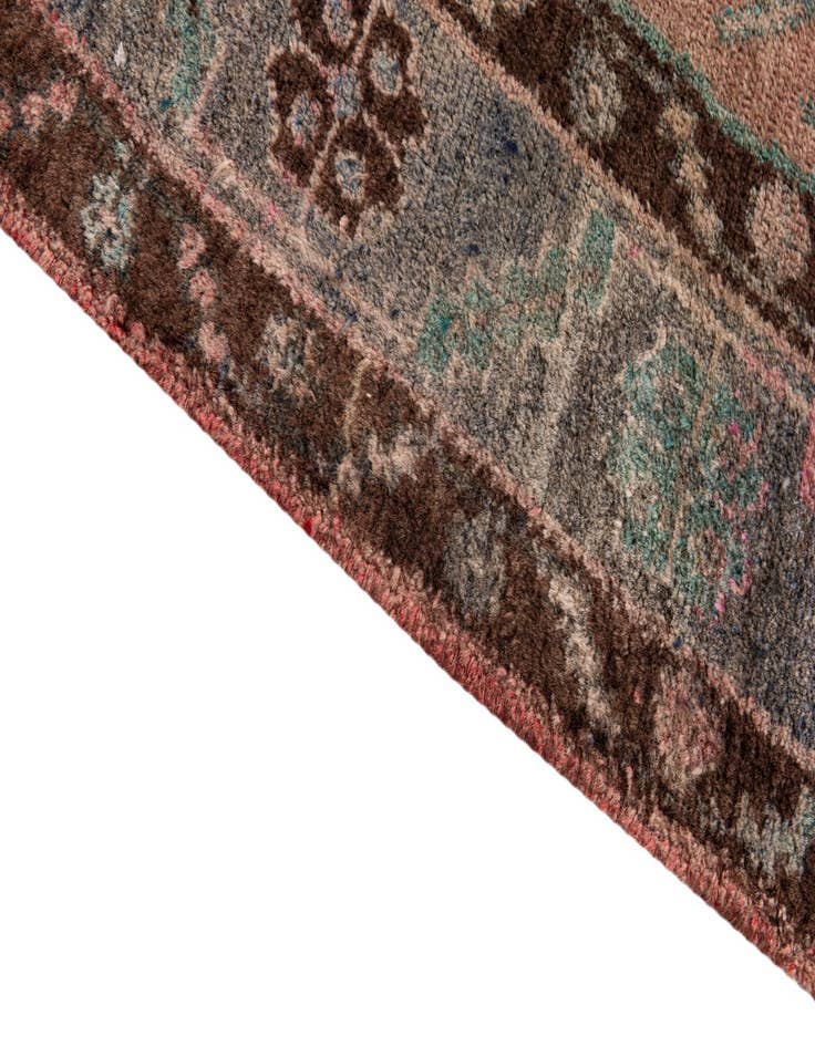 Detail image of 5' x 7' 8  Hand Knotted Ultra Vintage Persian Wool Rug