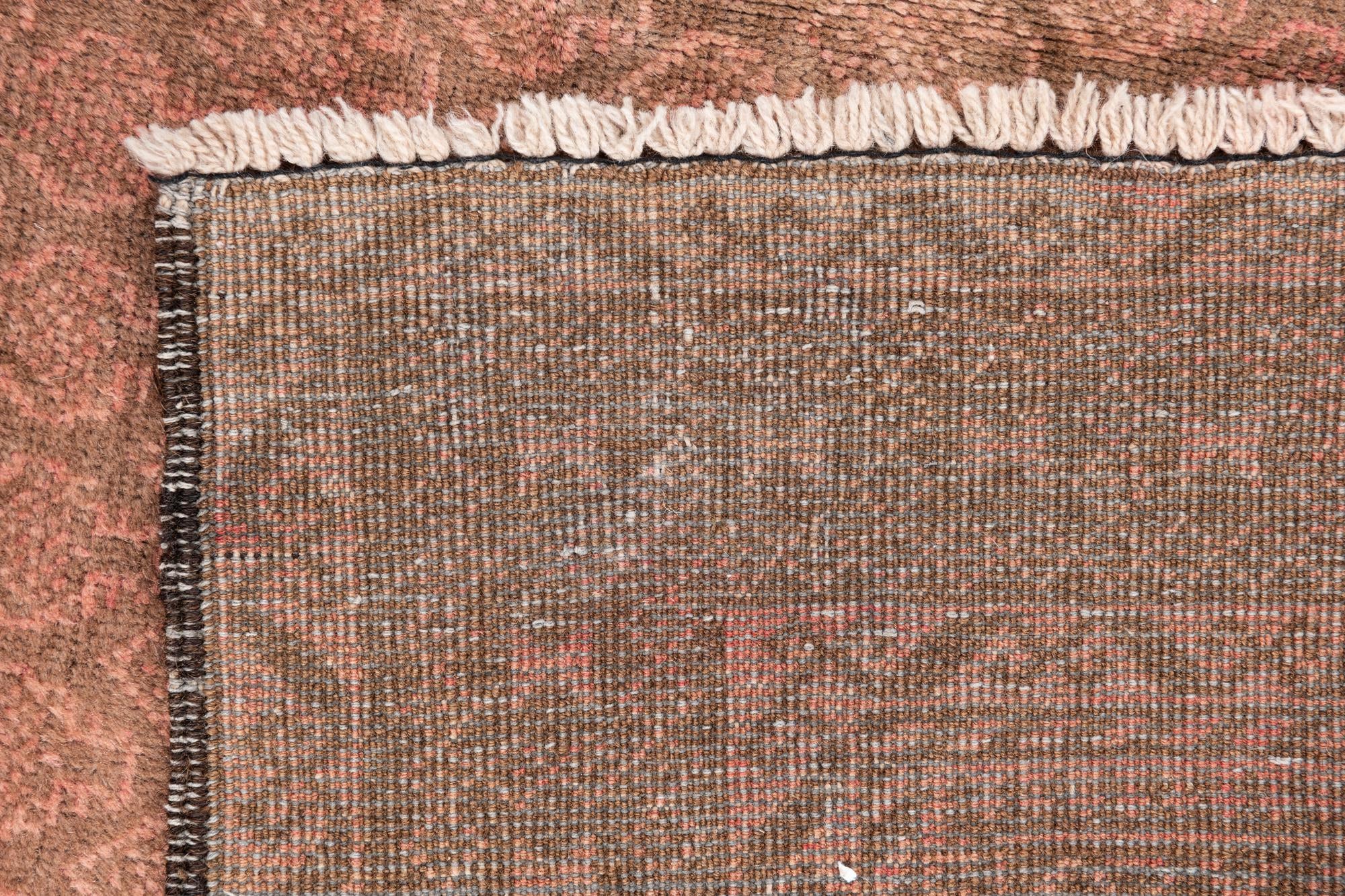3' 10 x 6' 6 Hand Knotted Ultra Vintage Persian Wool Rug