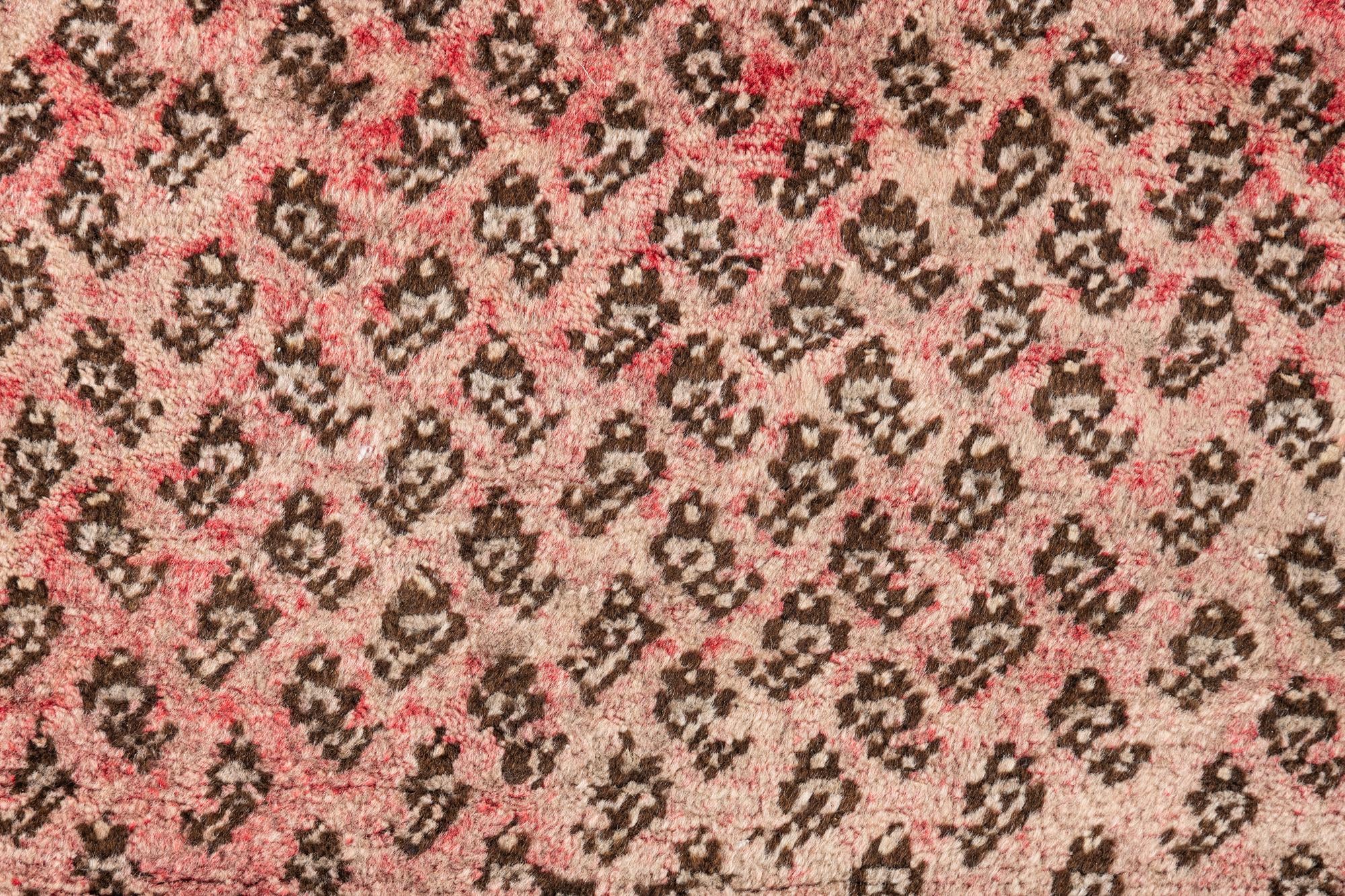 3' 8 x 6' Hand Knotted Ultra Vintage Persian Wool Rug