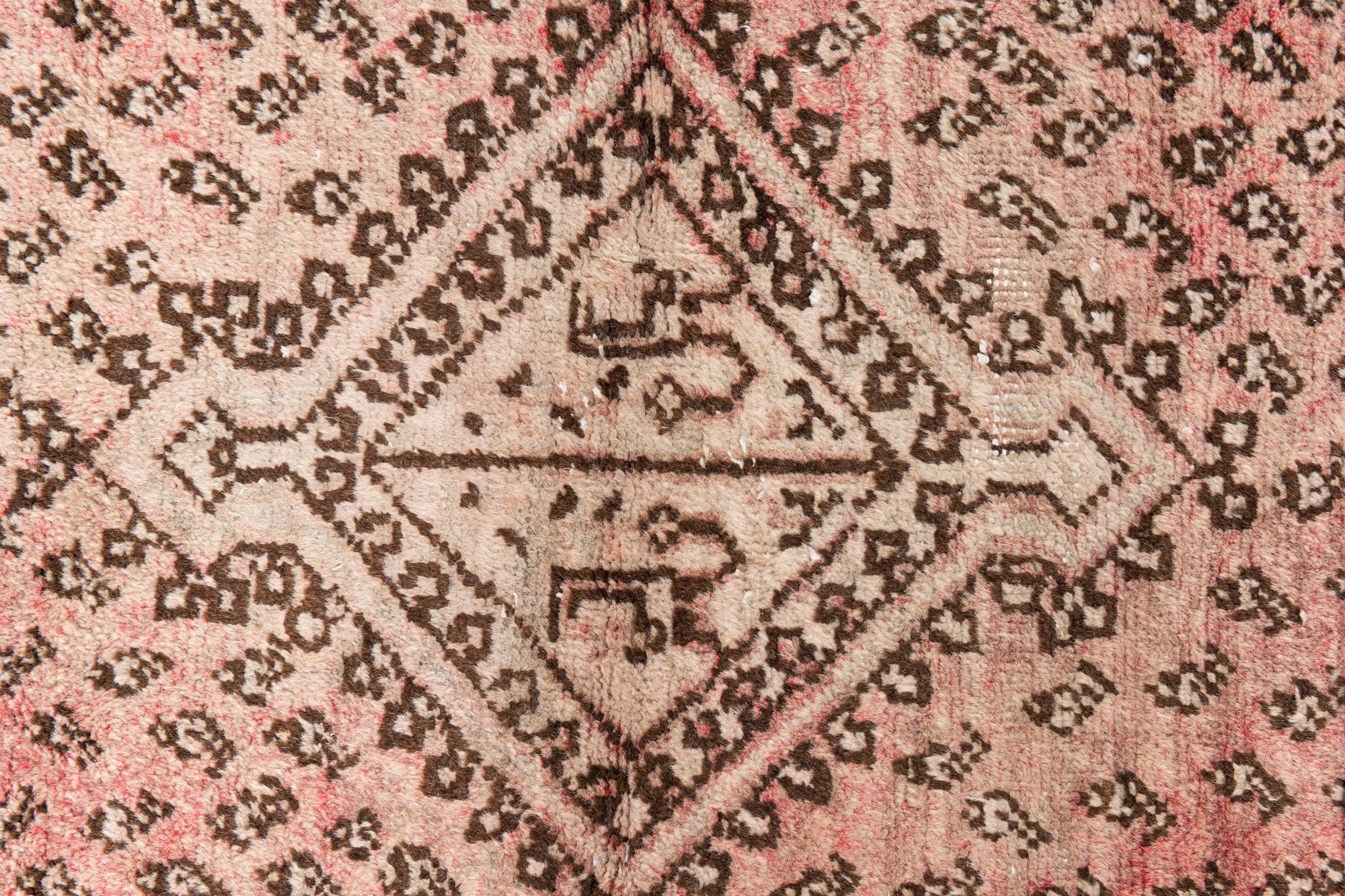 3' 8 x 6' Hand Knotted Ultra Vintage Persian Wool Rug