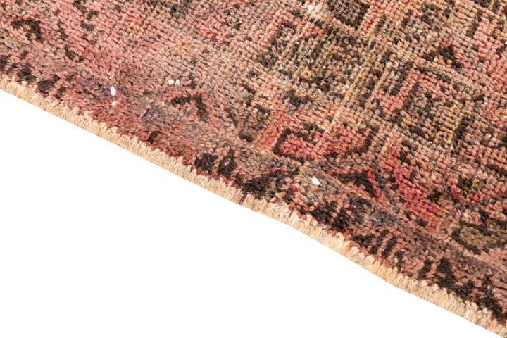 4' 9 x 6' 6 Hand Knotted Ultra Vintage Persian Wool Rug