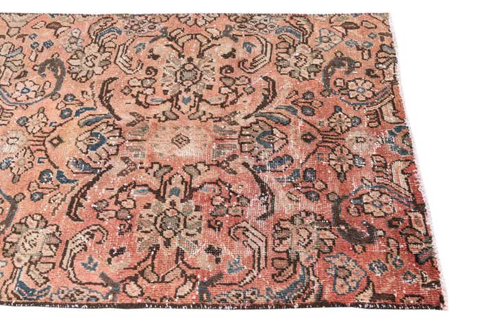 3' 6 x 5' 9 Hand Knotted Ultra Vintage Persian Wool Rug