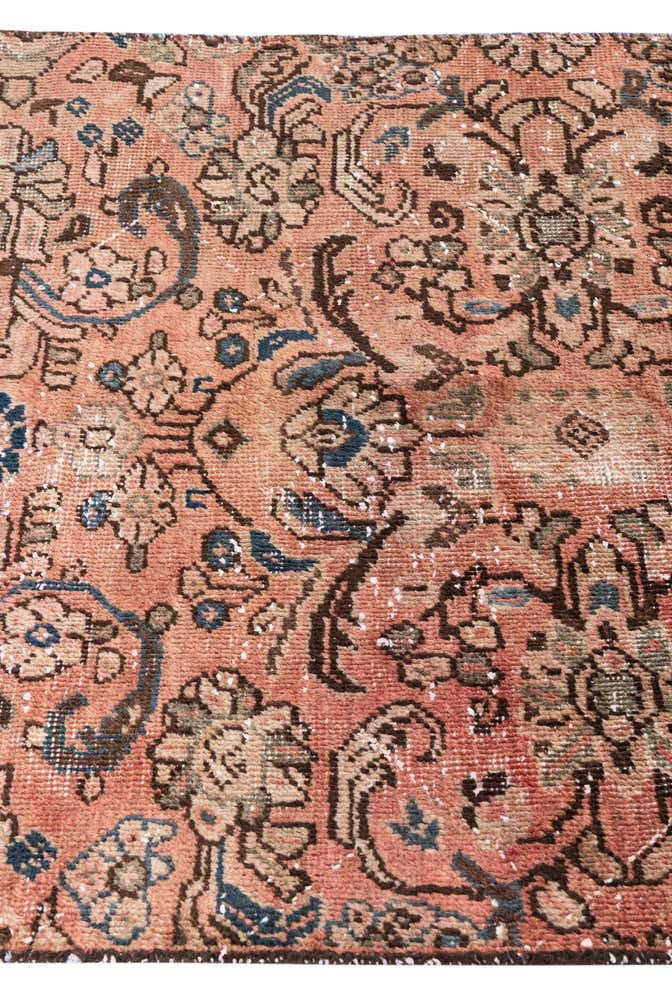 3' 6 x 5' 9 Hand Knotted Ultra Vintage Persian Wool Rug