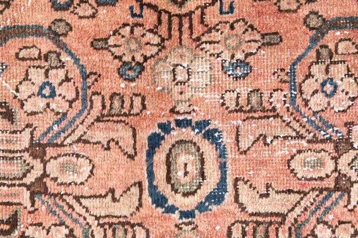 3' 6 x 5' 9 Hand Knotted Ultra Vintage Persian Wool Rug