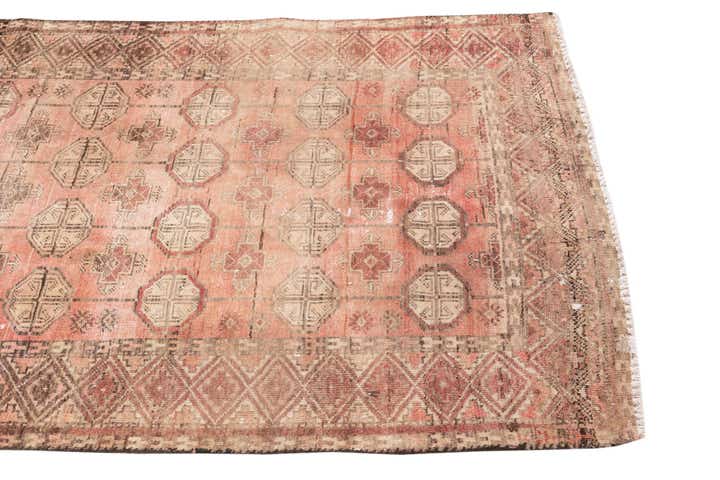 3' 5 x 5' 8 Hand Knotted Ultra Vintage Persian Wool Rug