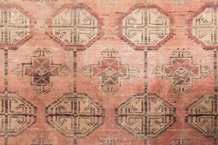 3' 5 x 5' 8 Hand Knotted Ultra Vintage Persian Wool Rug
