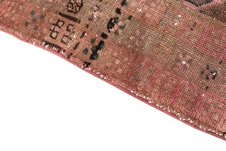 Detail image of 4' 1 x 5' 10 Hand Knotted Ultra Vintage Persian Wool Rug