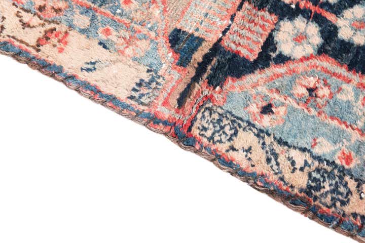3' 7 x 6' 7 Hand Knotted Ultra Vintage Persian Wool Rug