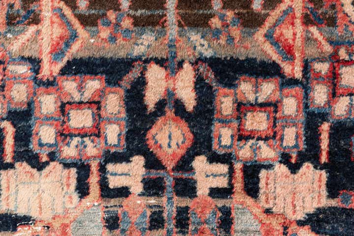 3' 7 x 6' 7 Hand Knotted Ultra Vintage Persian Wool Rug