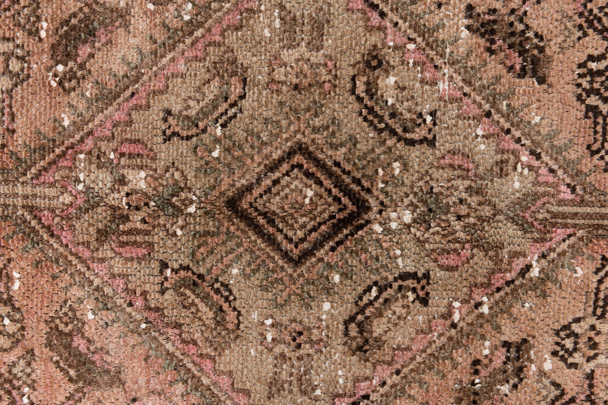 5' x 8' Hand Knotted Ultra Vintage Persian Wool Rug