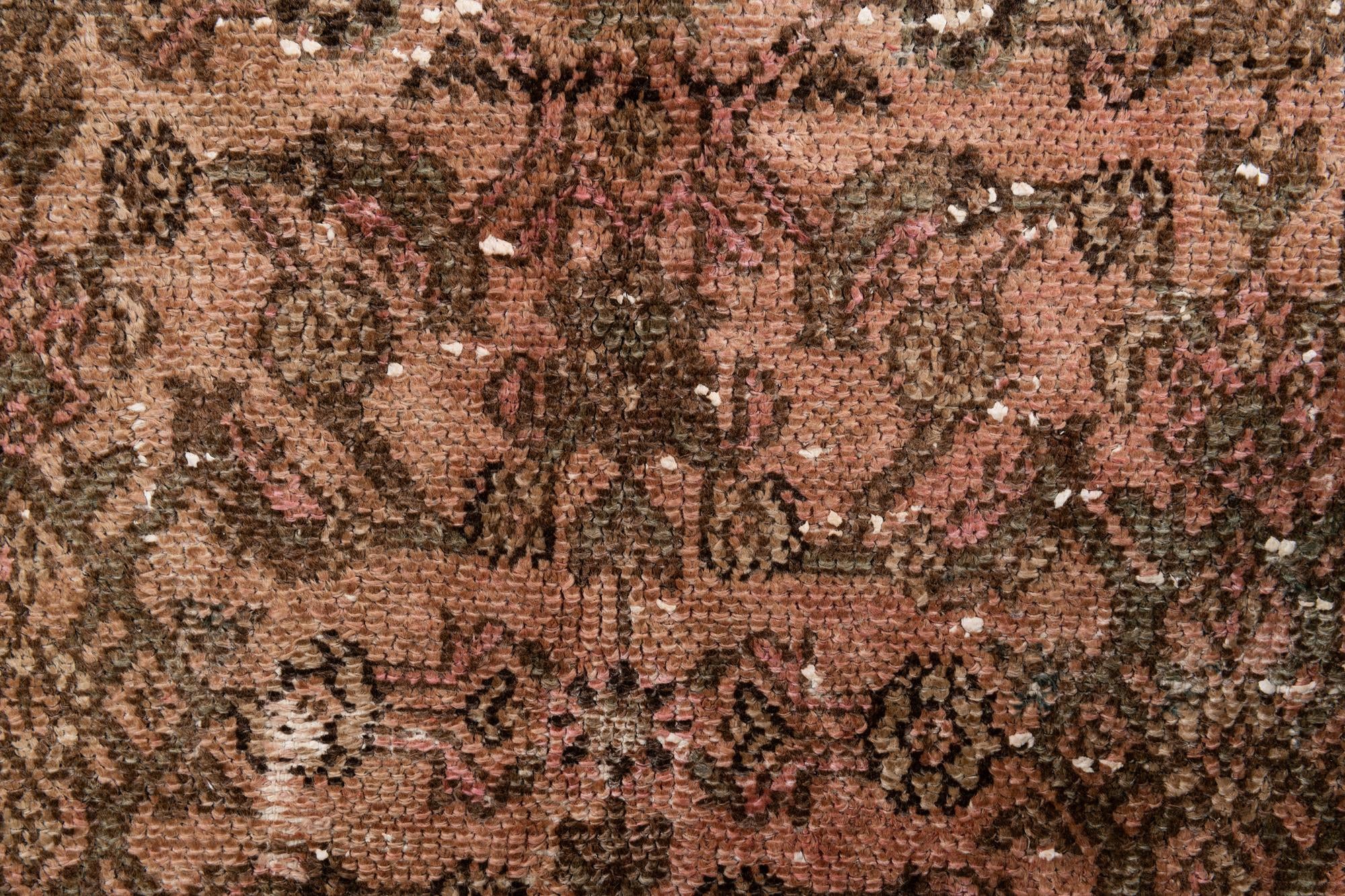 5' x 8' Hand Knotted Ultra Vintage Persian Wool Rug