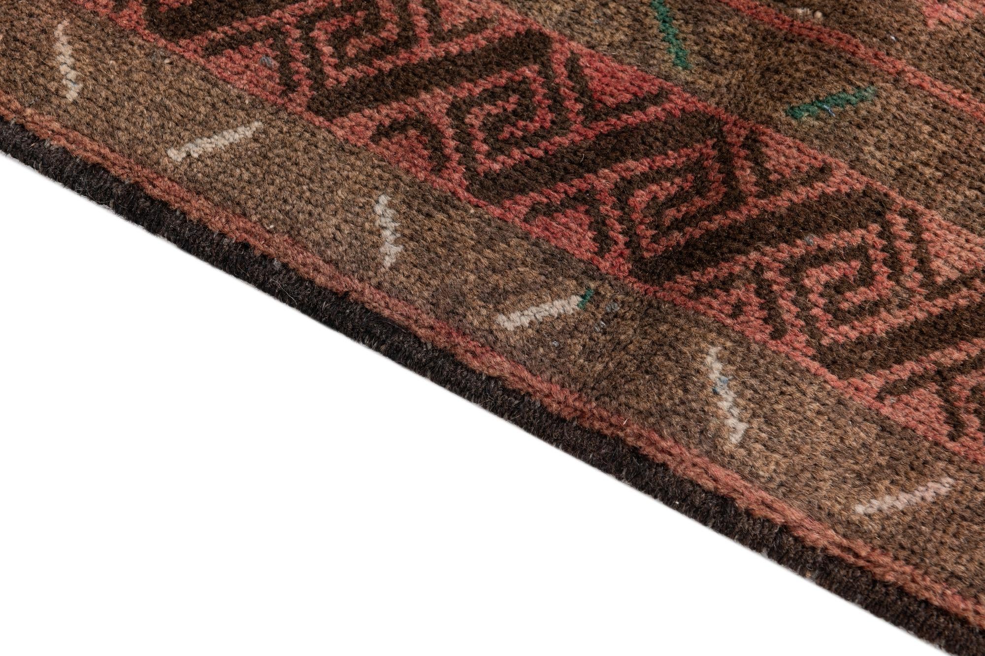 3' 6 x 6' 5 Hand Knotted Ultra Vintage Persian Wool Rug