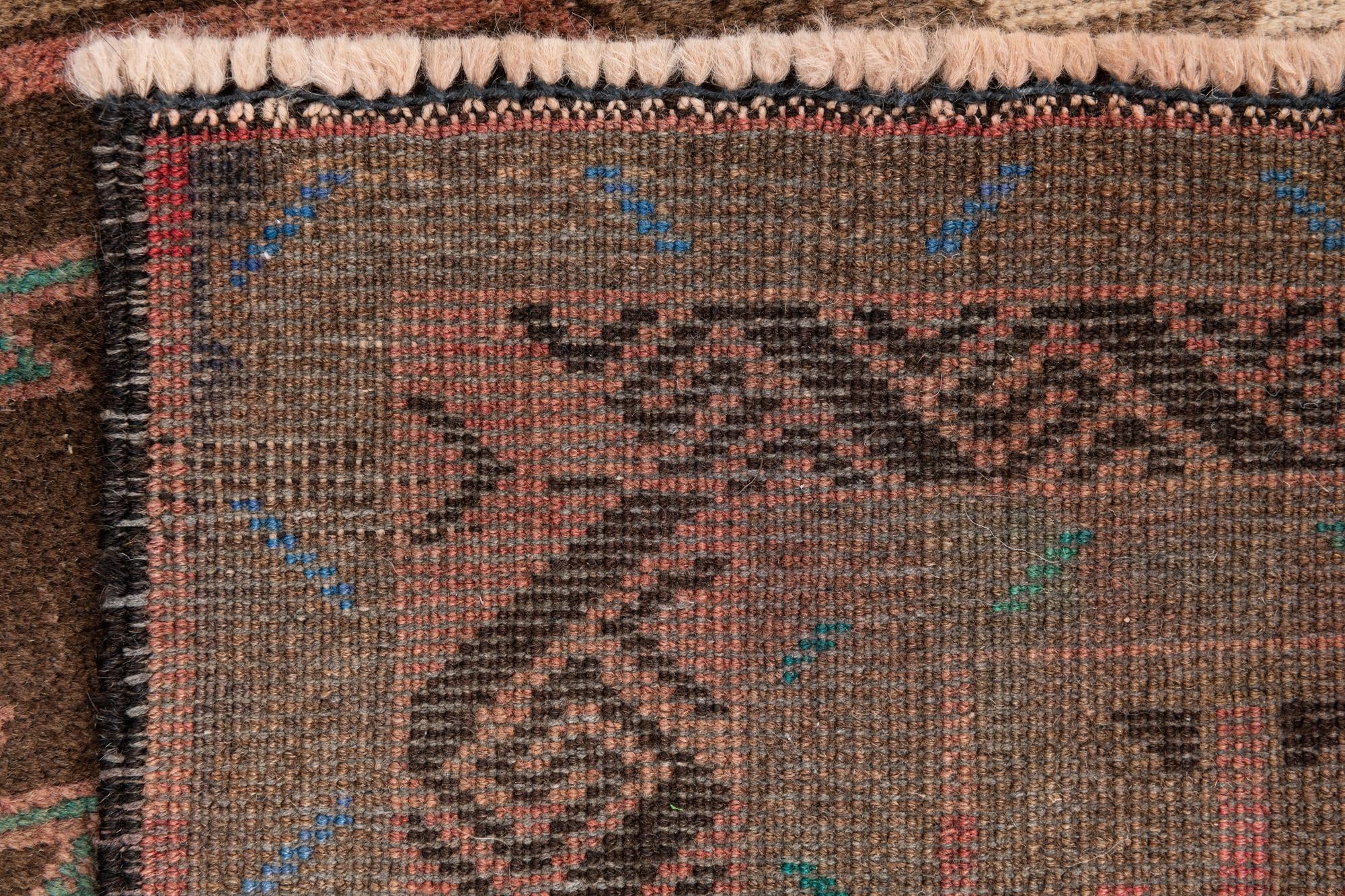 3' 6 x 6' 5 Hand Knotted Ultra Vintage Persian Wool Rug