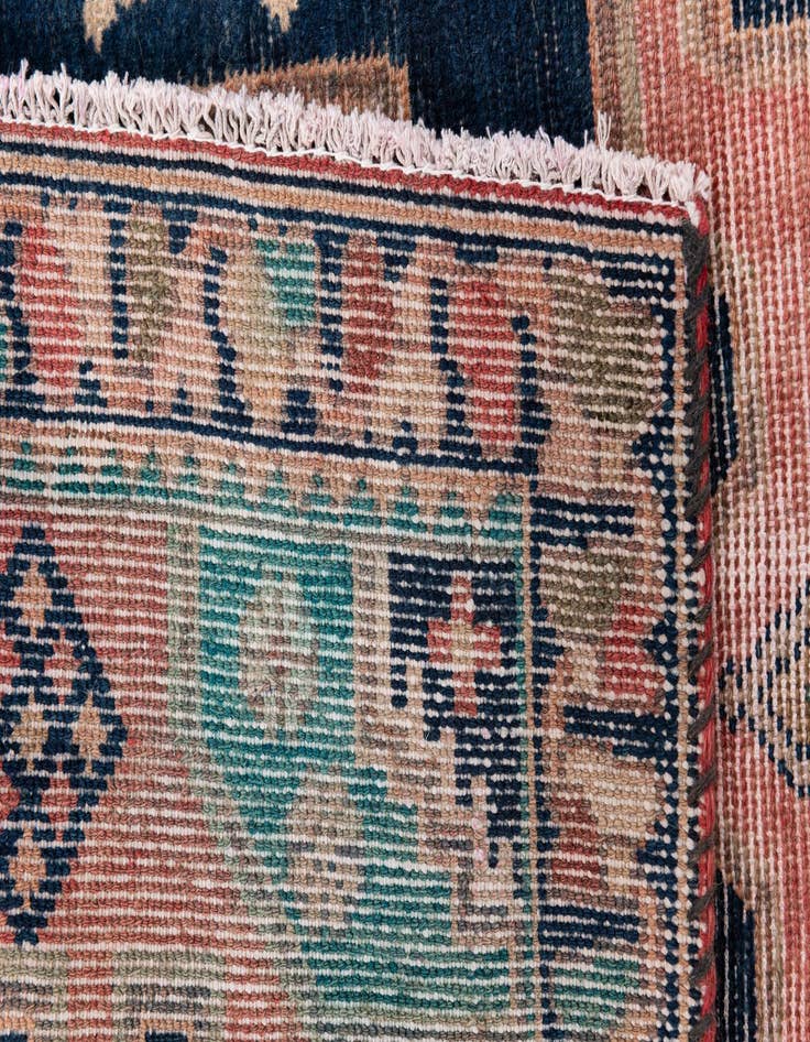 Detail image of 3' 3 x 6' 4  Hand Knotted Ultra Vintage Persian Wool Rug