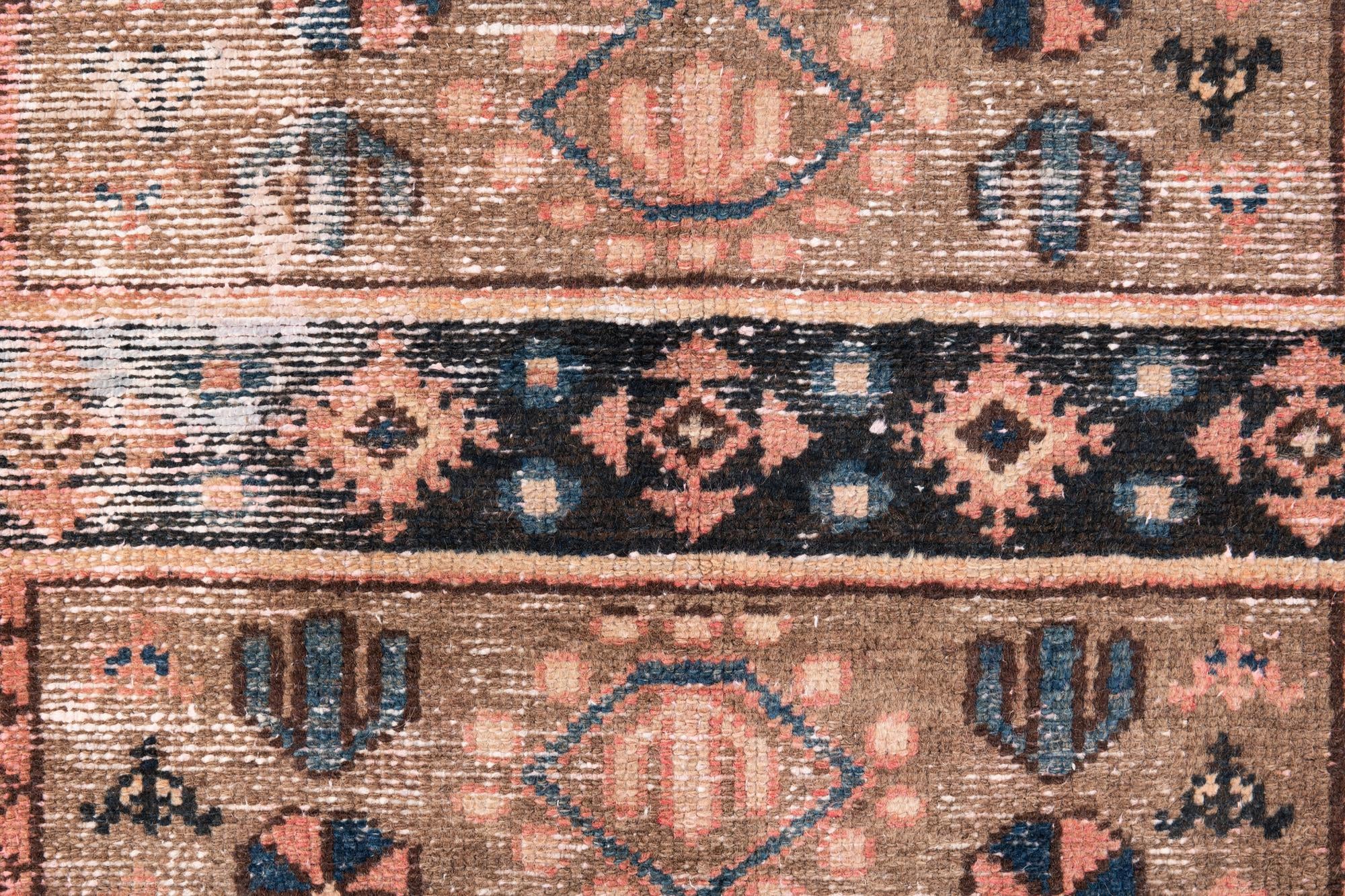 3' 8 x 6' 4 Hand Knotted Ultra Vintage Persian Wool Rug