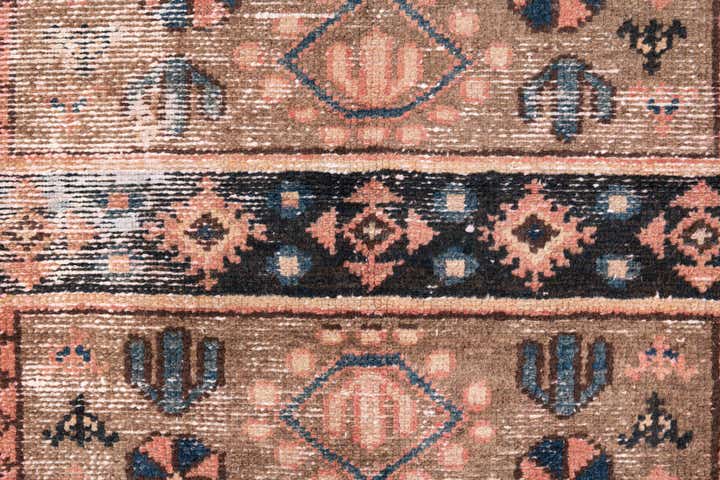 3' 8 x 6' 4 Hand Knotted Ultra Vintage Persian Wool Rug