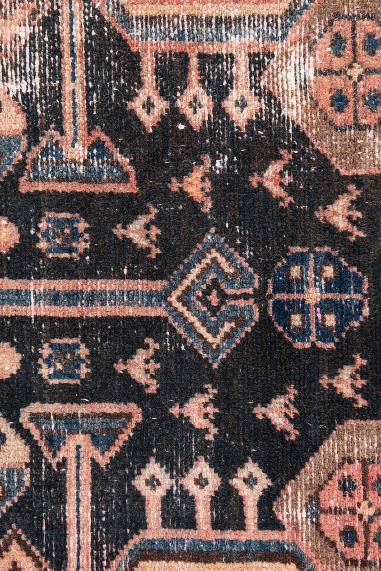 3' 8 x 6' 4 Hand Knotted Ultra Vintage Persian Wool Rug