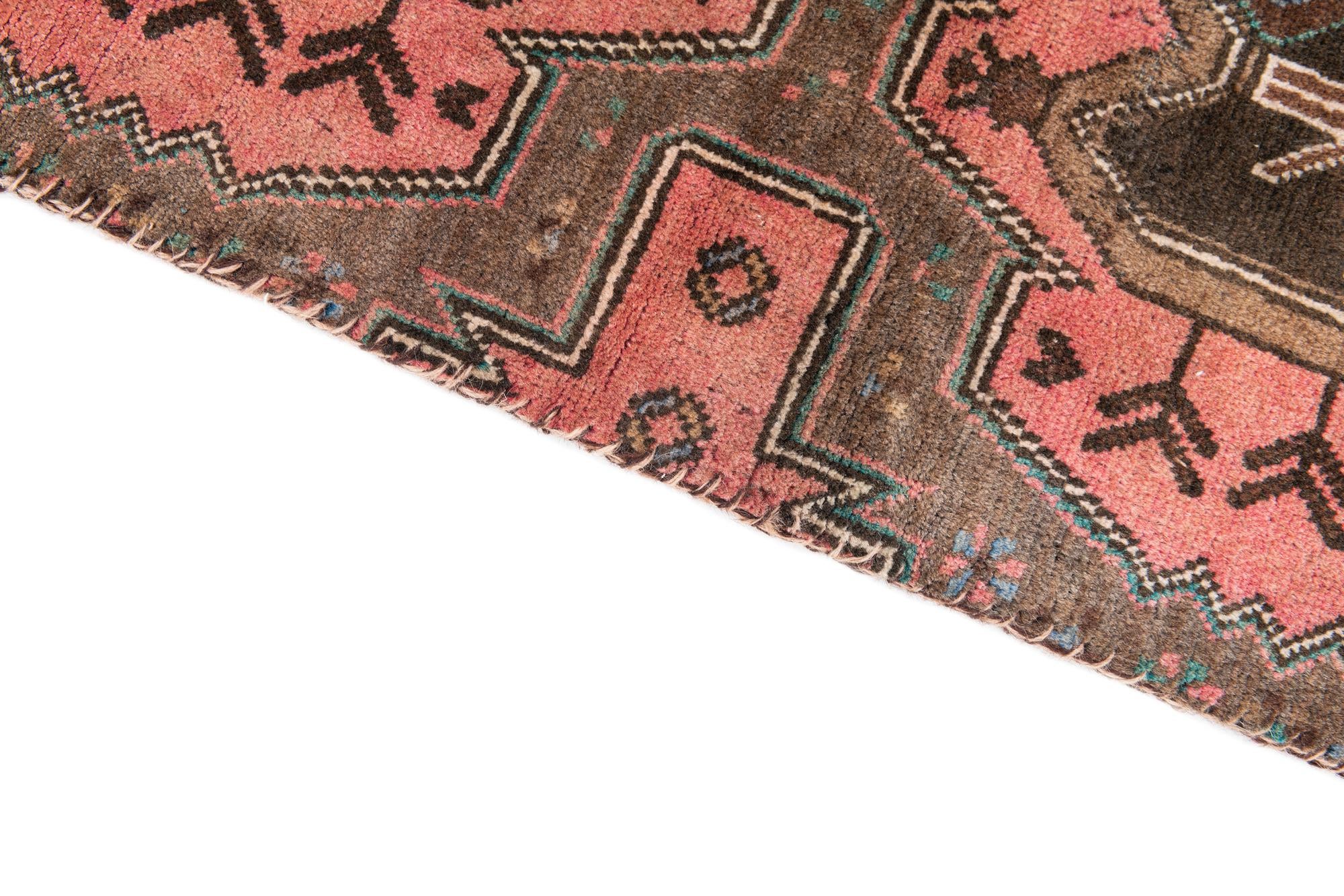 2' 6 x 4' 6 Hand Knotted Ultra Vintage Persian Wool Rug