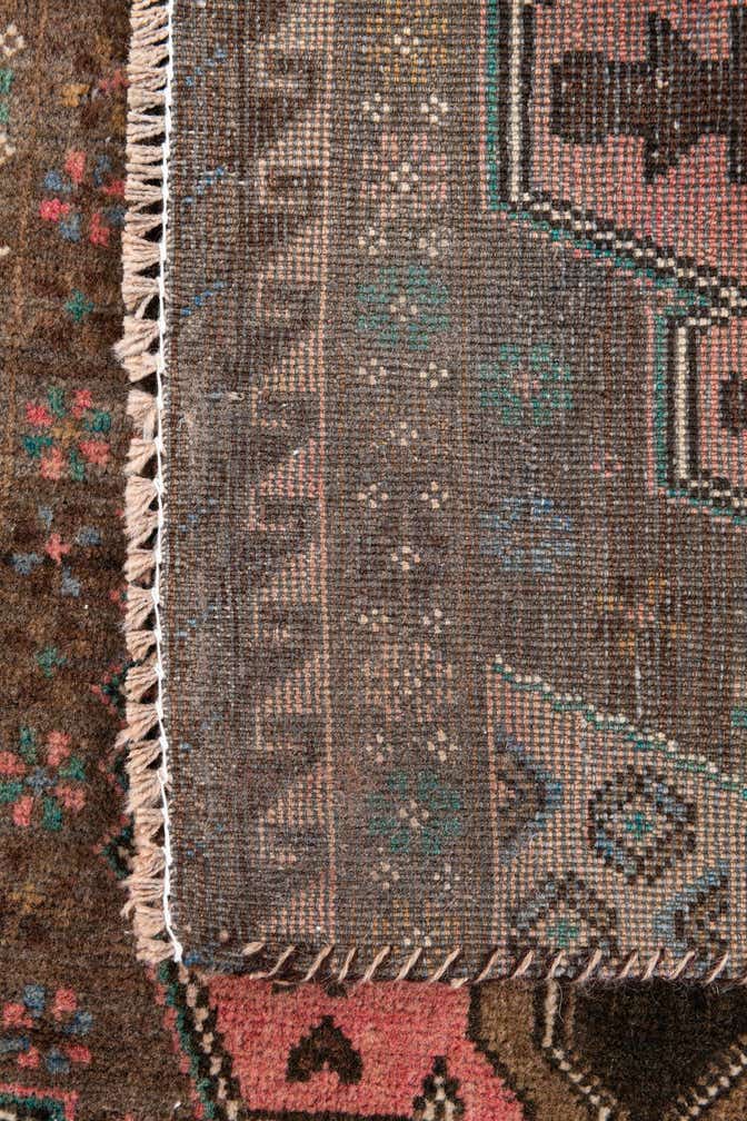 2' 6 x 4' 6 Hand Knotted Ultra Vintage Persian Wool Rug