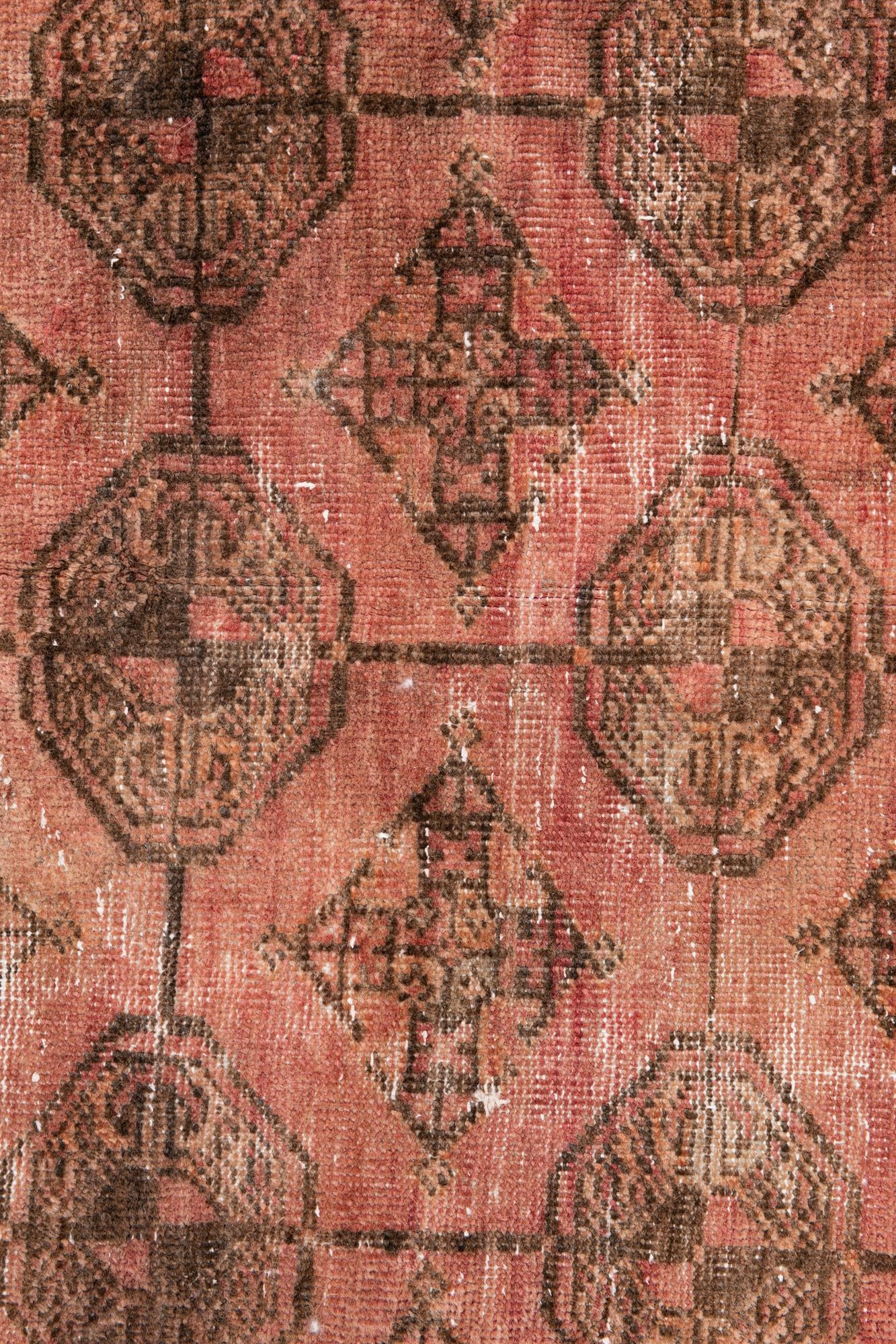 3' 7 x 5' 6 Hand Knotted Ultra Vintage Persian Wool Rug