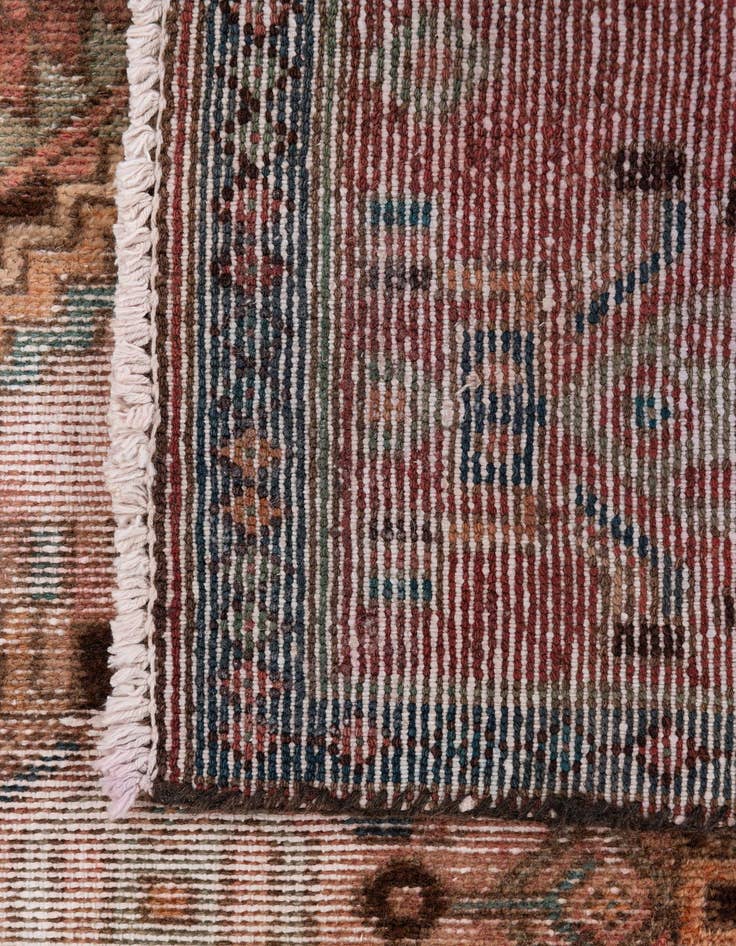 Detail image of 2' 8 x 5' 4  Hand Knotted Ultra Vintage Persian Wool Rug