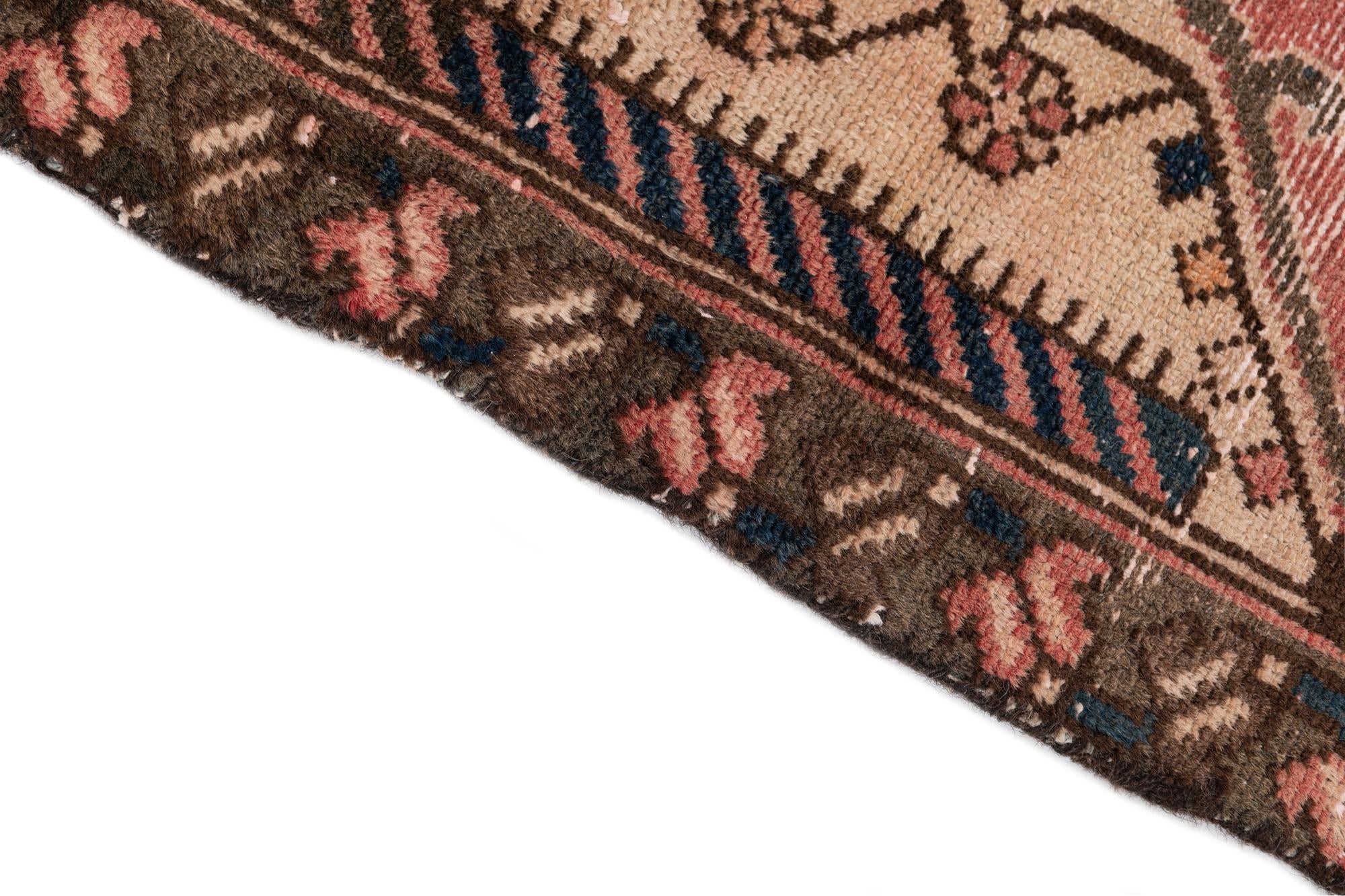 3' 4 x 5' Hand Knotted Ultra Vintage Persian Wool Rug
