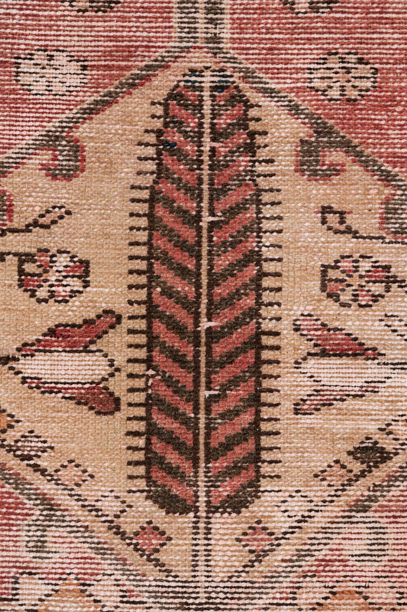 3' 4 x 5' Hand Knotted Ultra Vintage Persian Wool Rug
