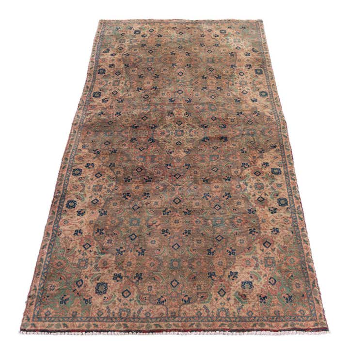 3' 2 x 6' Hand Knotted Ultra Vintage Persian Wool Rug