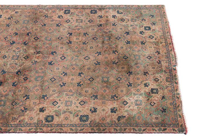 3' 2 x 6' Hand Knotted Ultra Vintage Persian Wool Rug