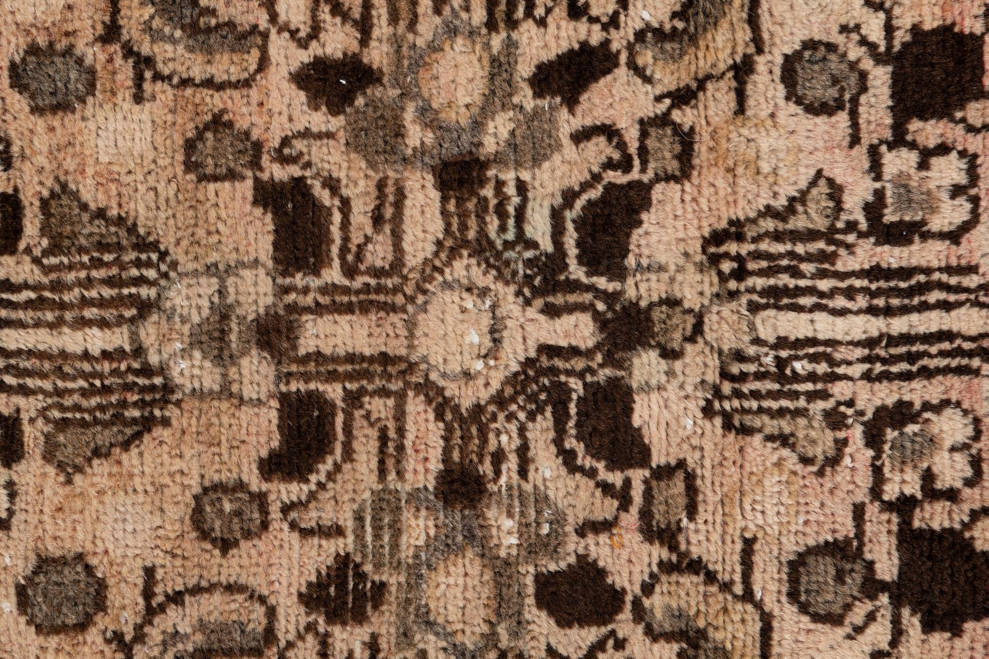3' 6 x 6' Hand Knotted Ultra Vintage Persian Wool Rug