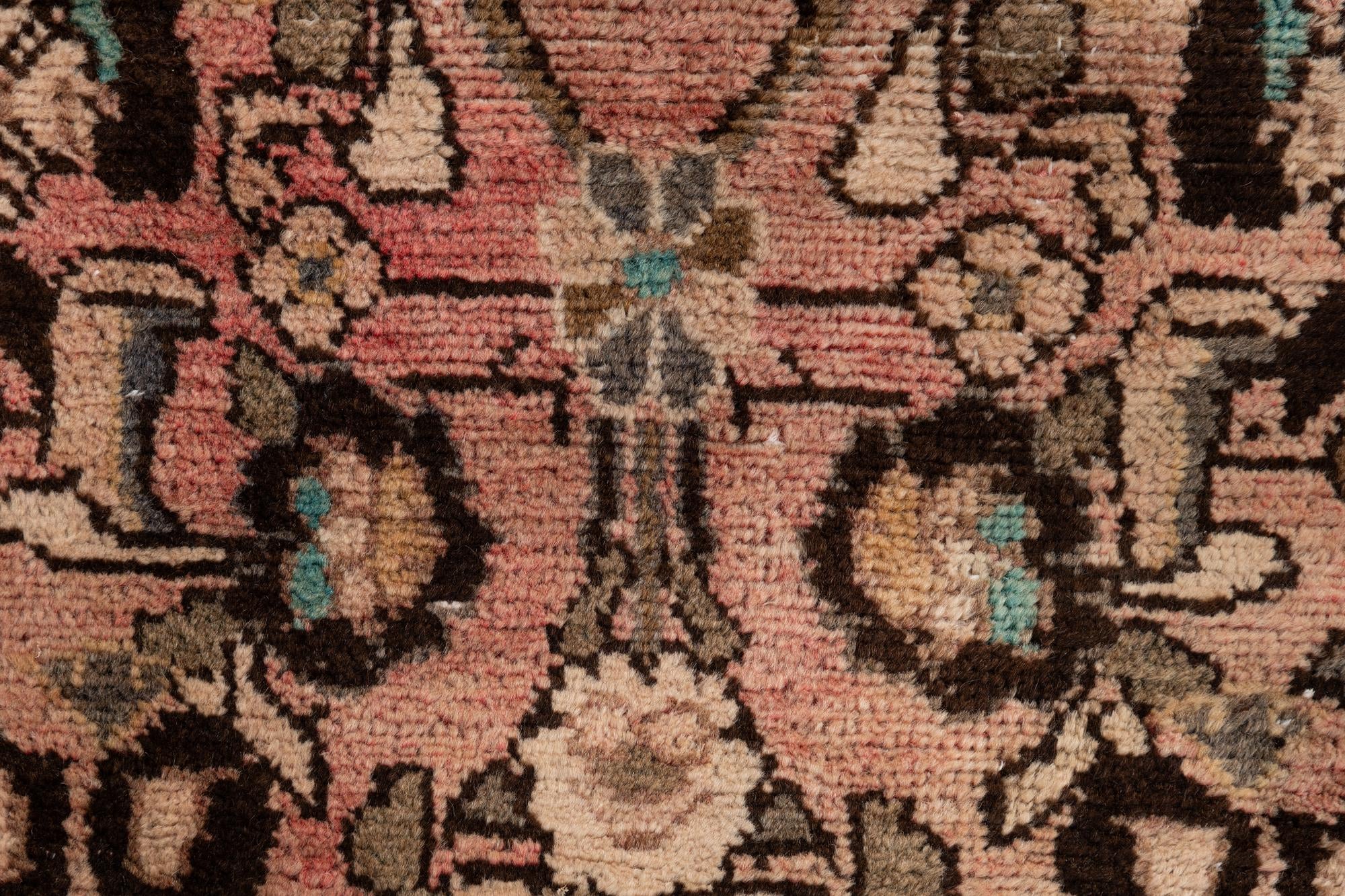 3' 6 x 6' Hand Knotted Ultra Vintage Persian Wool Rug