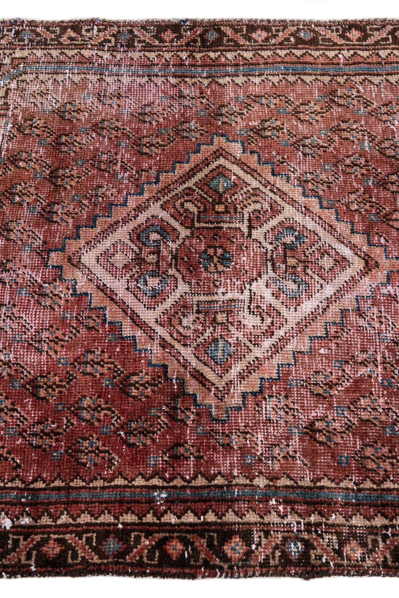 2' 9 x 5' 1 Hand Knotted Ultra Vintage Persian Wool Rug
