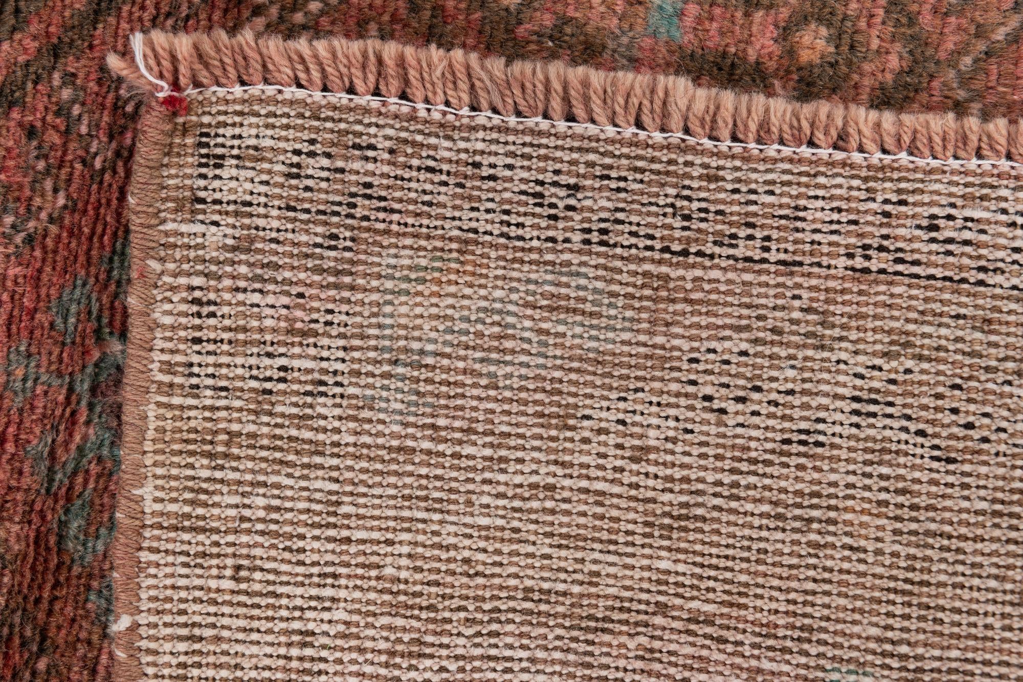 2' 6 x 4' 2 Hand Knotted Ultra Vintage Persian Wool Rug
