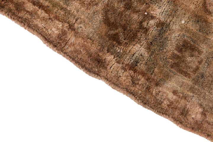 3' 9 x 4' 10 Hand Knotted Ultra Vintage Persian Wool Rug