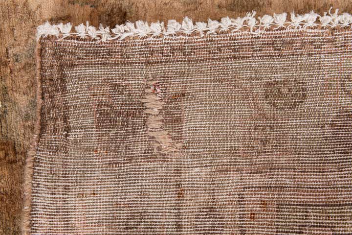 3' 9 x 4' 10 Hand Knotted Ultra Vintage Persian Wool Rug