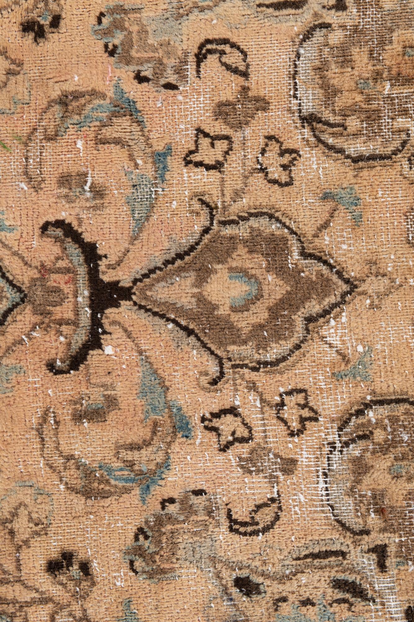 4' 7 x 6' 7 Hand Knotted Ultra Vintage Persian Wool Rug