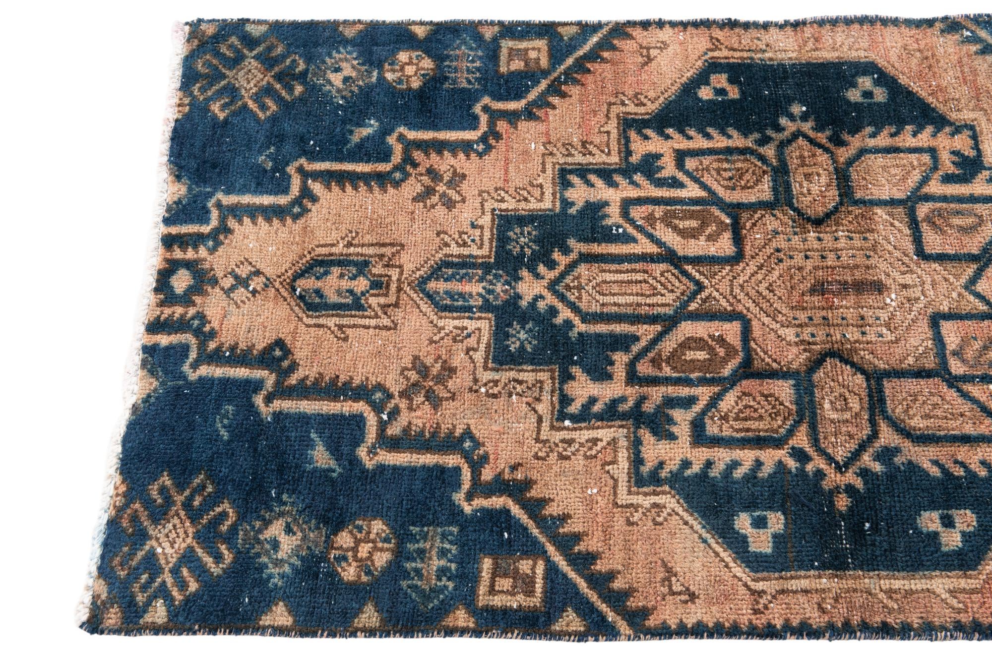 2' 5 x 4' 5 Hand Knotted Ultra Vintage Persian Wool Rug