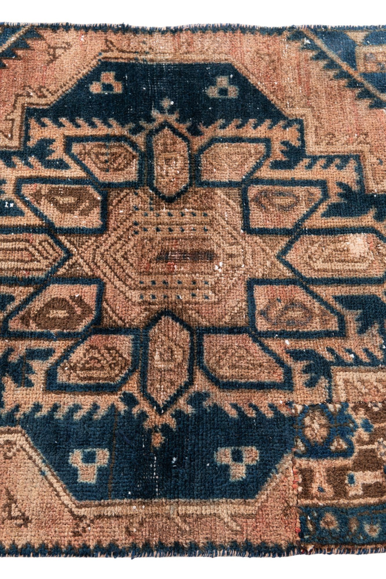 2' 5 x 4' 5 Hand Knotted Ultra Vintage Persian Wool Rug