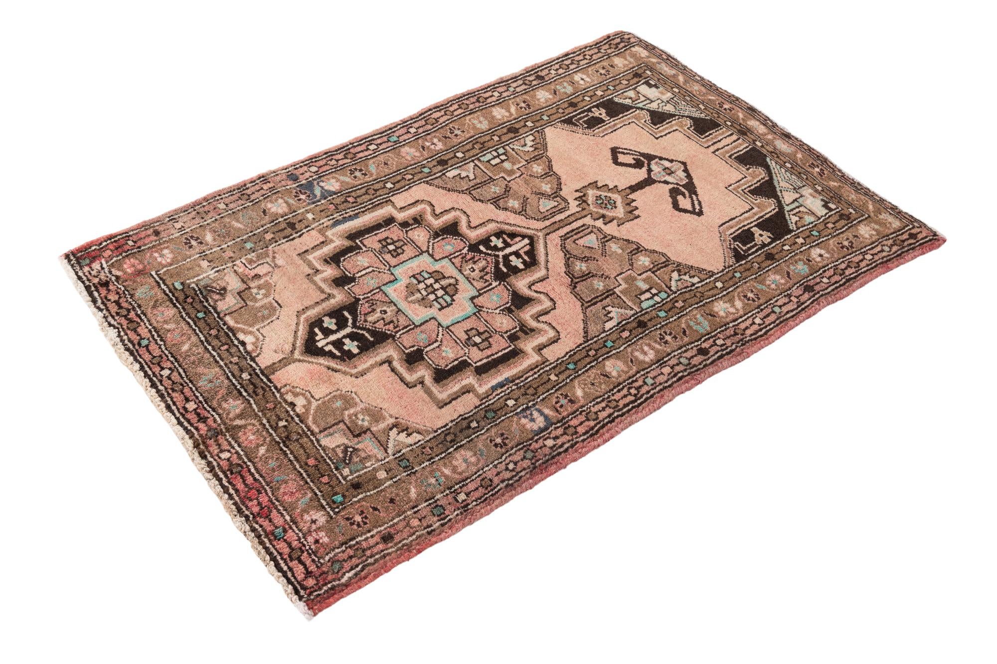 2' 8 x 4' 3 Hand Knotted Ultra Vintage Persian Wool Rug